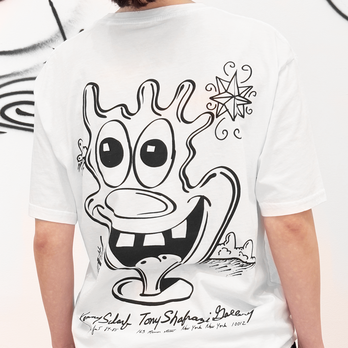 Kenny Scharf T-shirt Tony Shafrazi Gallery Exhibition 1984