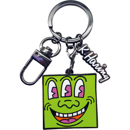 Keith Haring Keychains #2 Three Eyed Monster