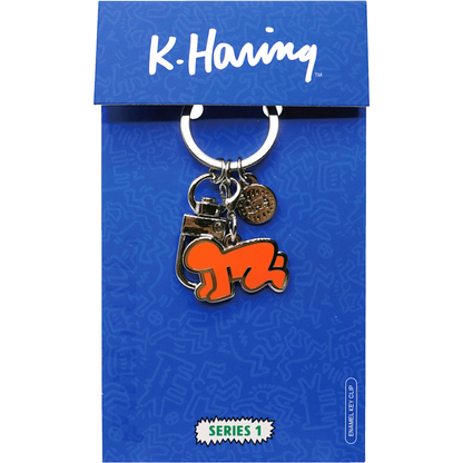 Keith Haring Keychains #3 Orange Radiant Baby