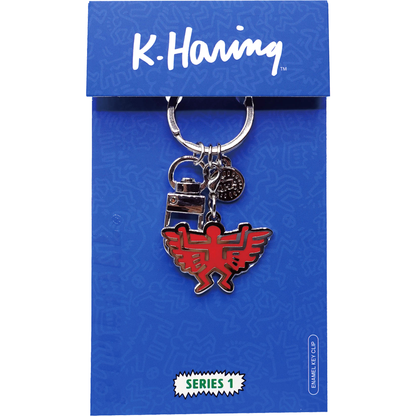 Keith Haring Keychains #3 Red Angel