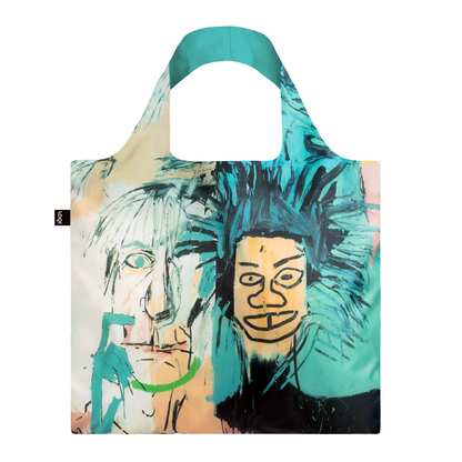 LOQI Basquiat Recycled Bag "Dos Cabezas"