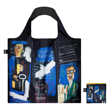 LOQI Basquiat Recycled Bag "Horn Players"
