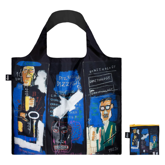 LOQI Basquiat Eco Bag "Horn Players"