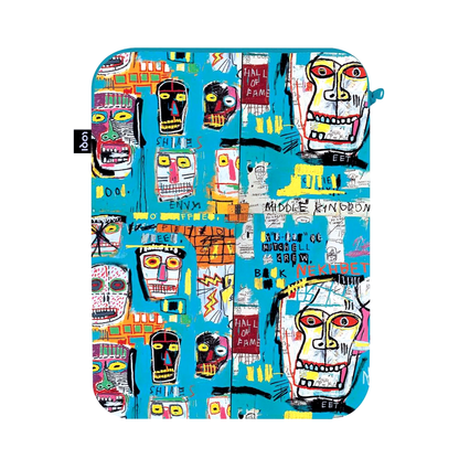 LOQI Basquiat Laptop Sleeve "Mitchell Crew"