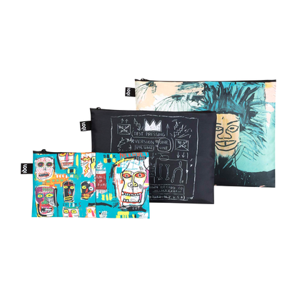 LOQI Basquiat Zip Pockets
