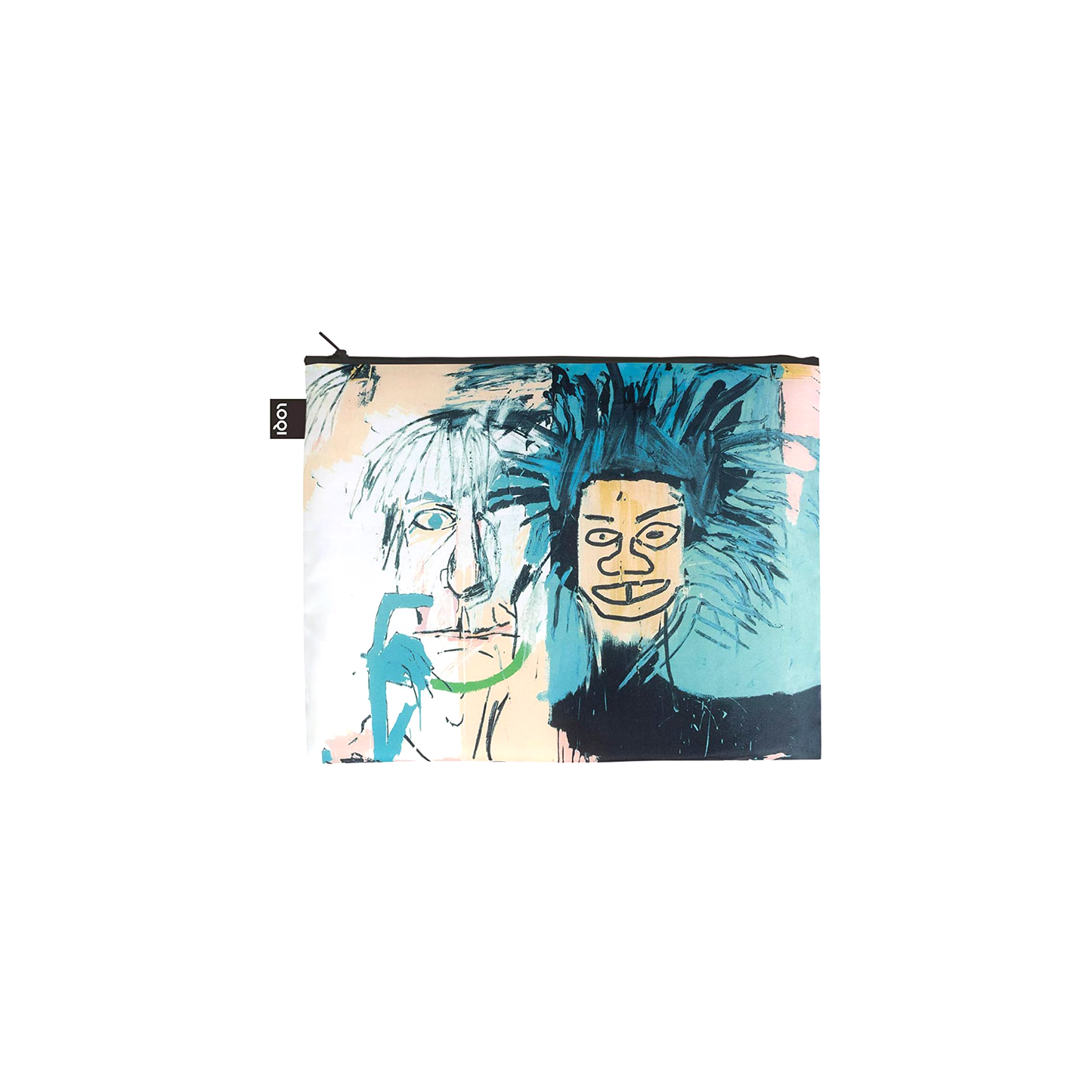 LOQI Basquiat Zip Pockets