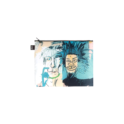 LOQI Basquiat Zip Pockets