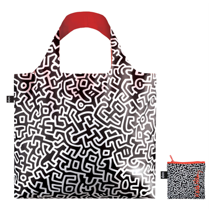 LOQI Keith Haring Recycled Bag "Untitled"