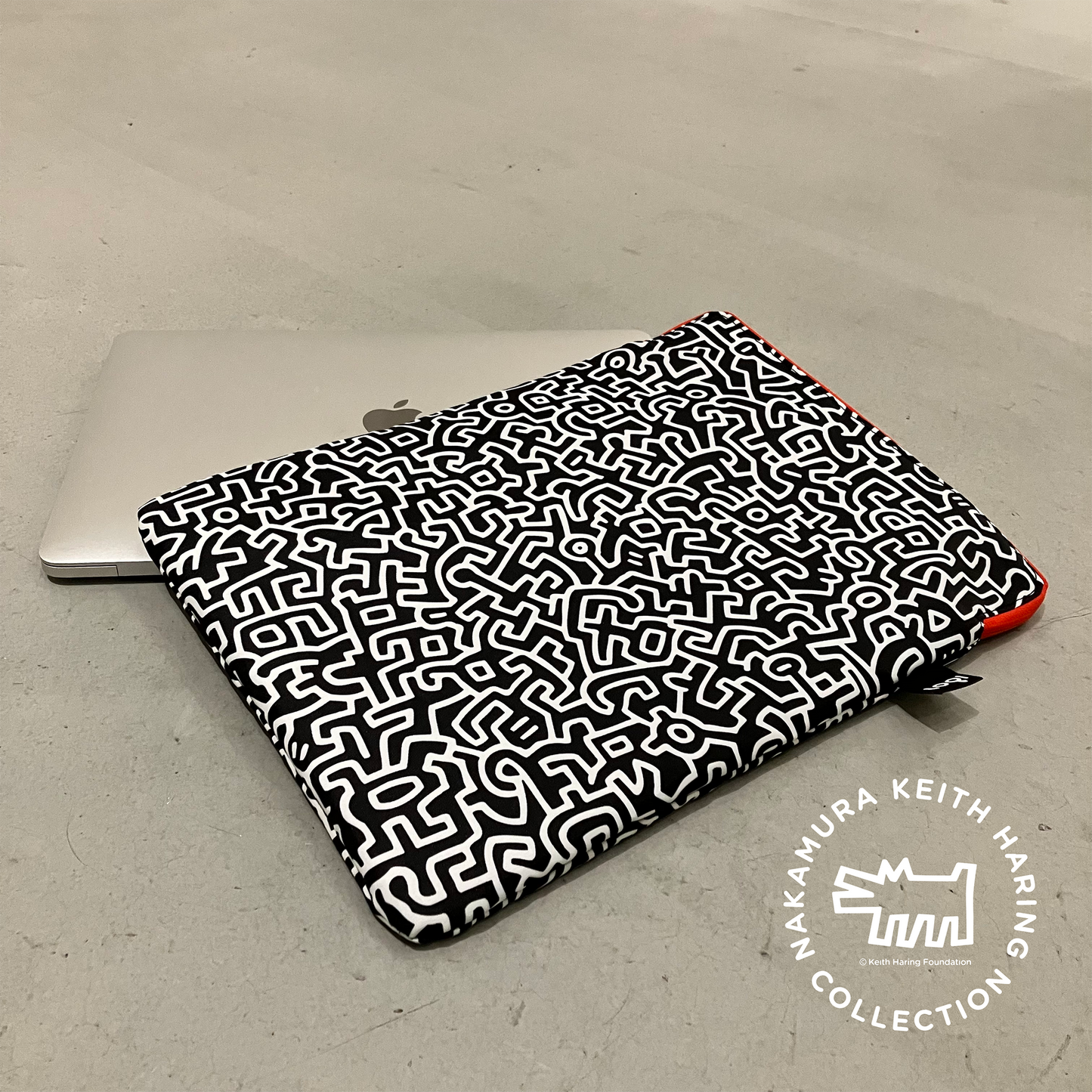 LOQI Keith Haring Laptop Sleeve "Untitled"