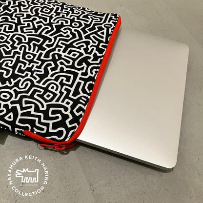 LOQI Keith Haring Laptop Sleeve "Untitled"