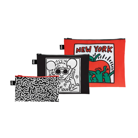 LOQI Keith Haring Zip Pockets