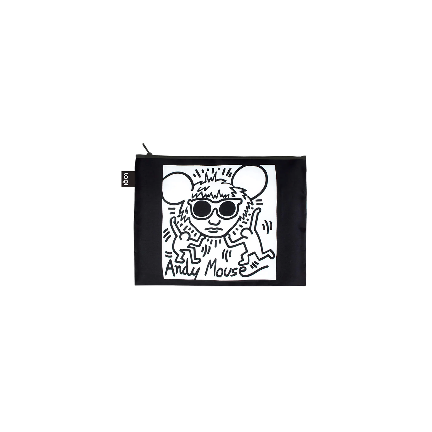 LOQI Keith Haring Zip Pockets