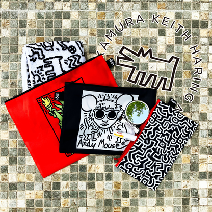 LOQI Keith Haring Zip Pockets