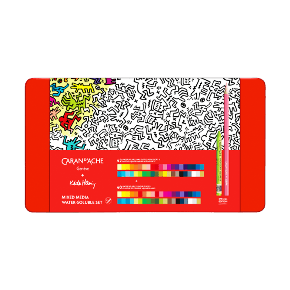 Mixed Media Colour Set　CARAN D'ACHE x Keith Haring