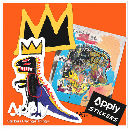 [PACKS] Die-cut Sticker Basquiat -Greatest Hits-