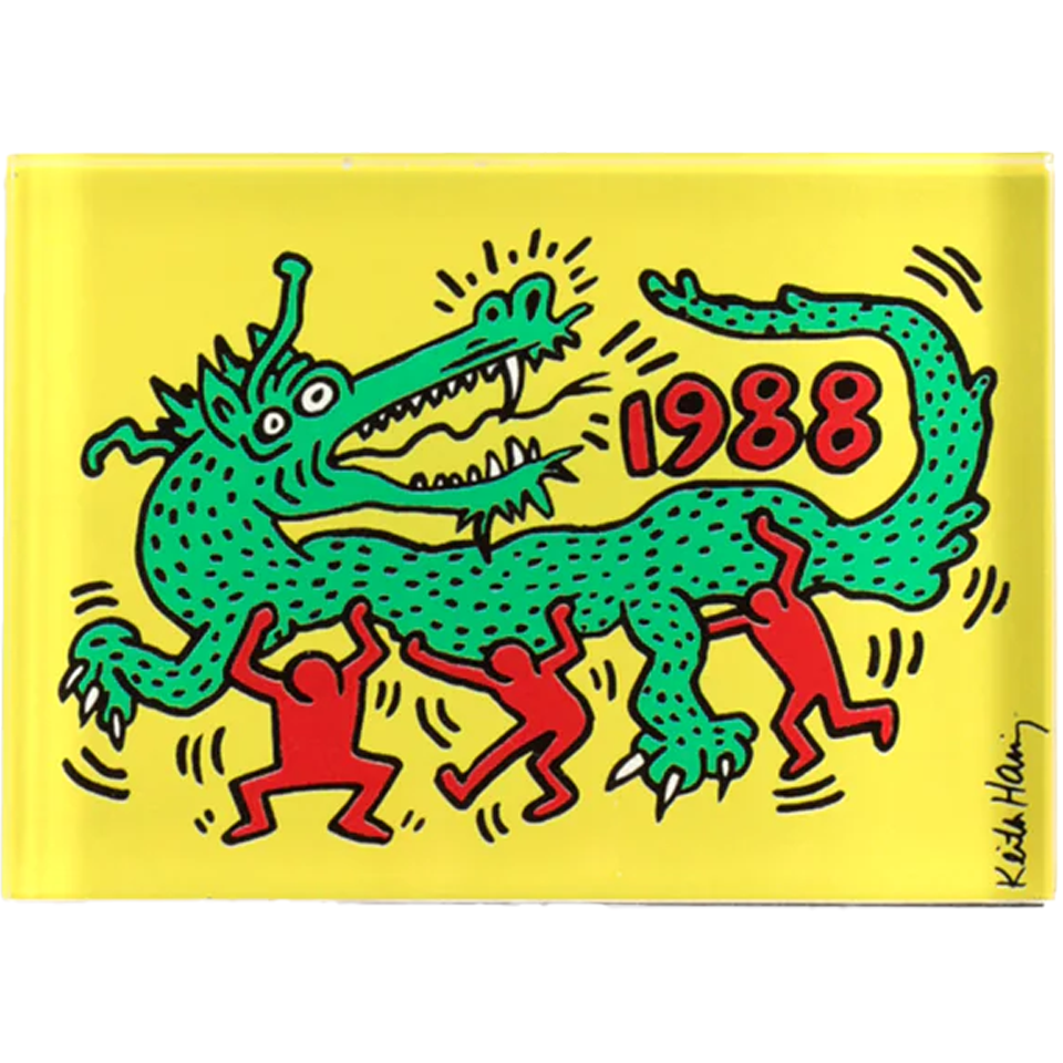 PINTRILL Keith Haring Year of the Dragon Collection Magnet