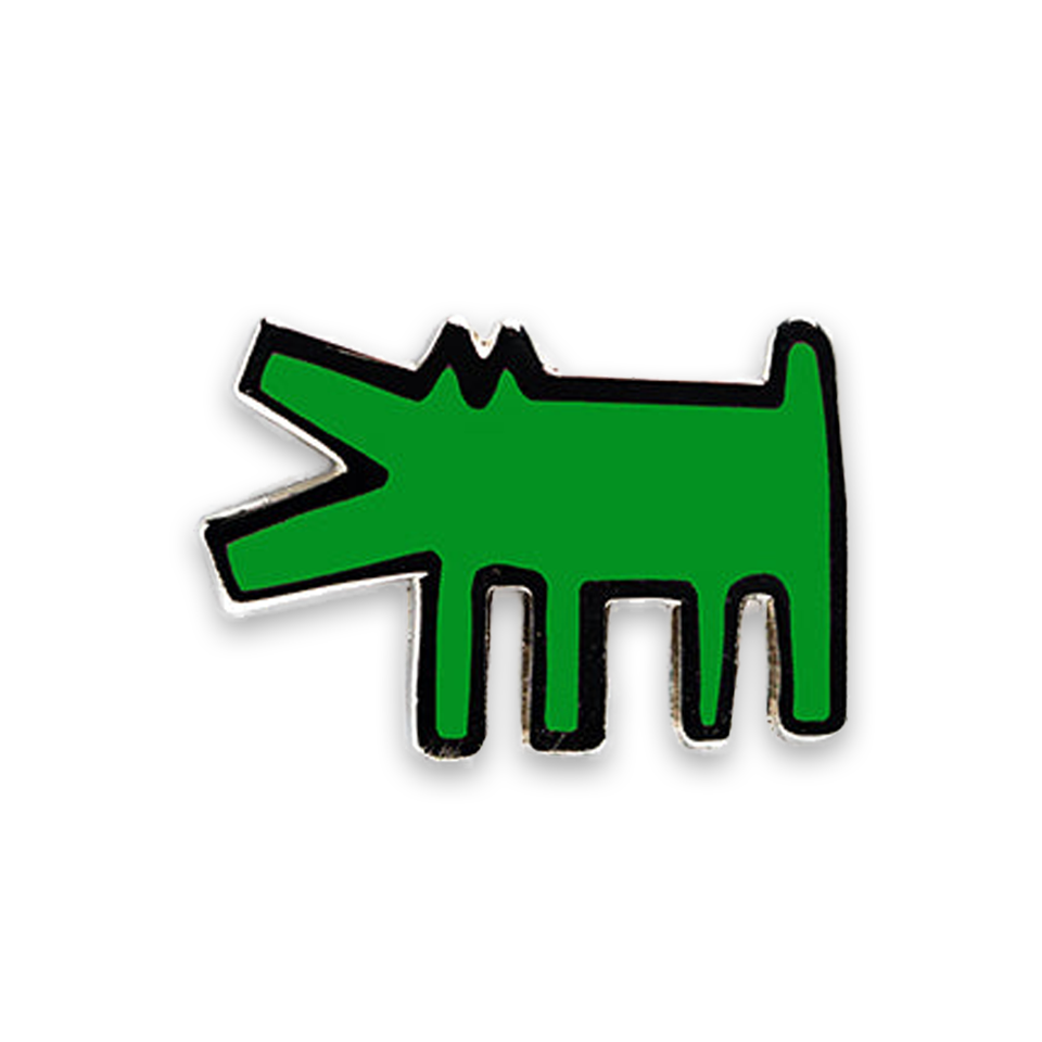 PINTRILL Keith Haring #3 Pin Barking Dog