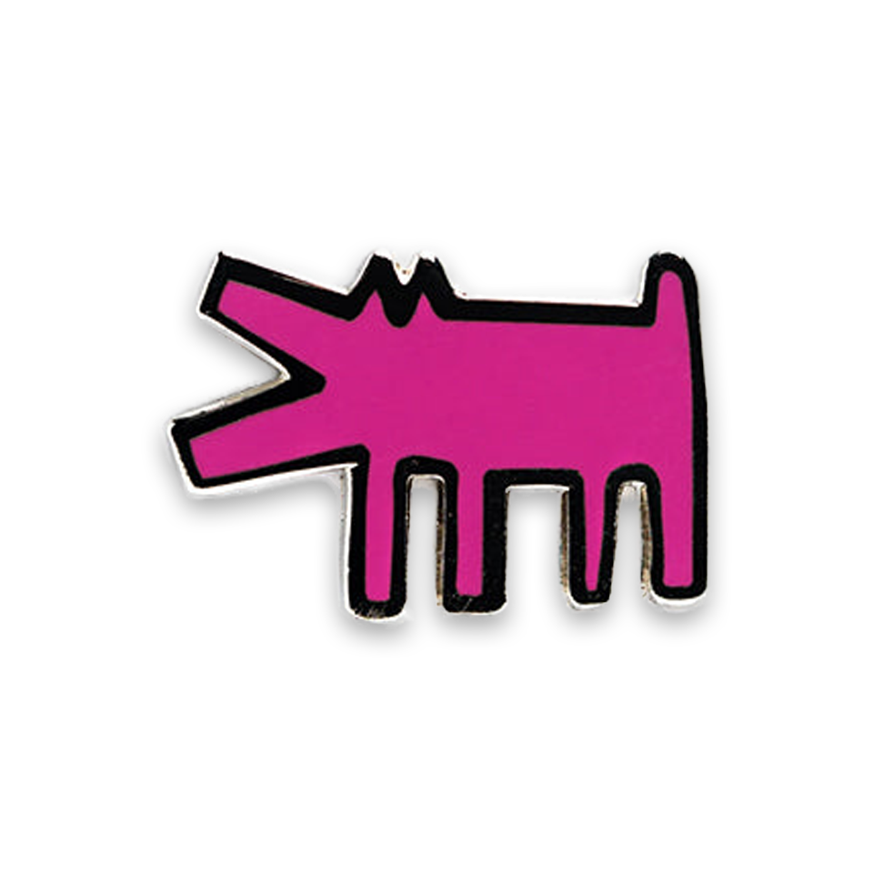 PINTRILL Keith Haring #3 Pin Barking Dog