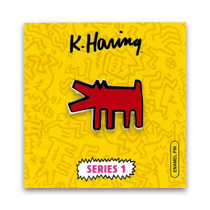 PINTRILL Keith Haring #3 Pin Barking Dog