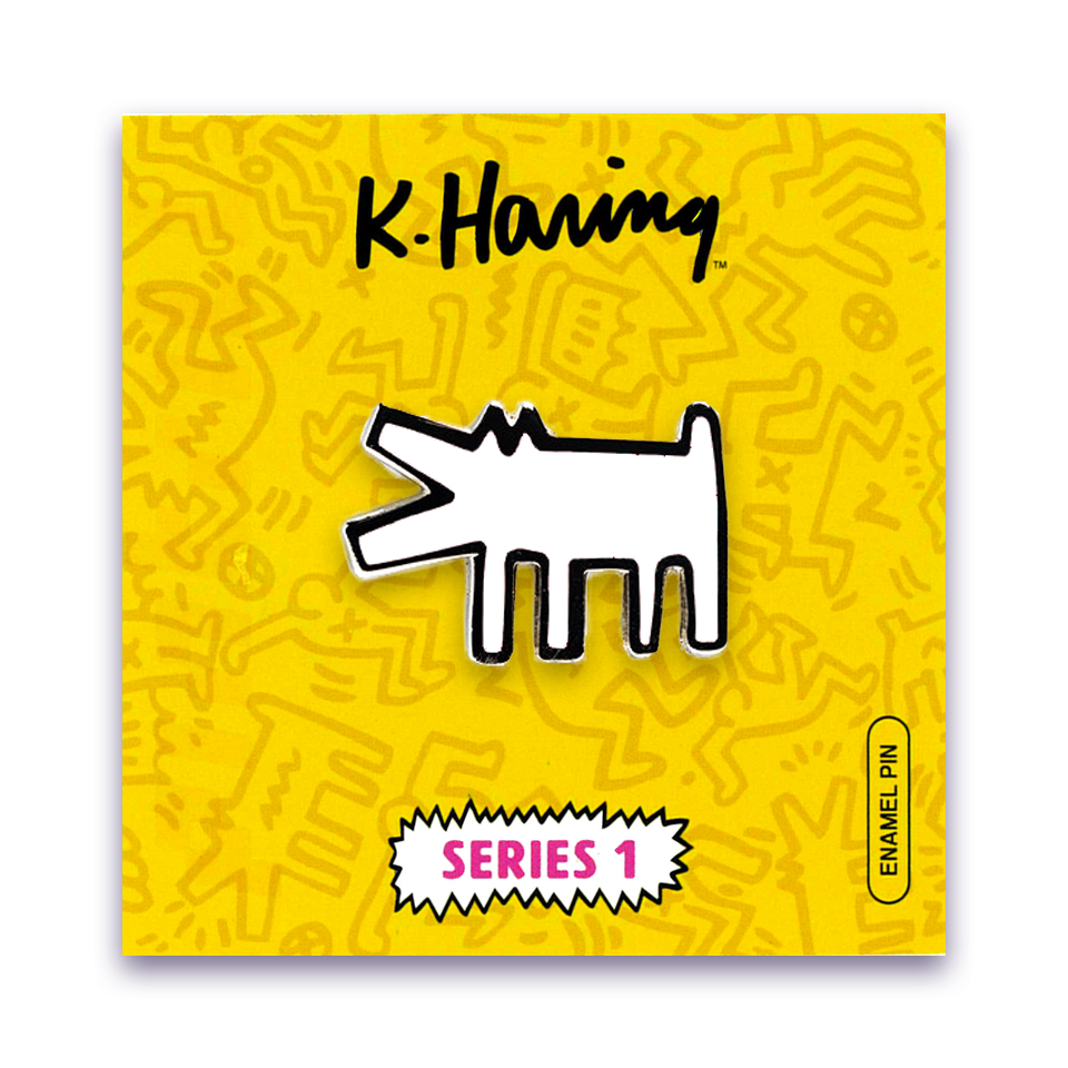 PINTRILL Keith Haring #3 Pin Barking Dog