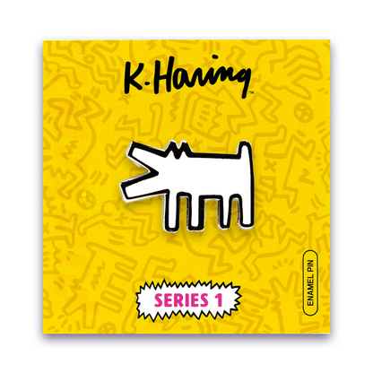 PINTRILL Keith Haring #3 Pin Barking Dog
