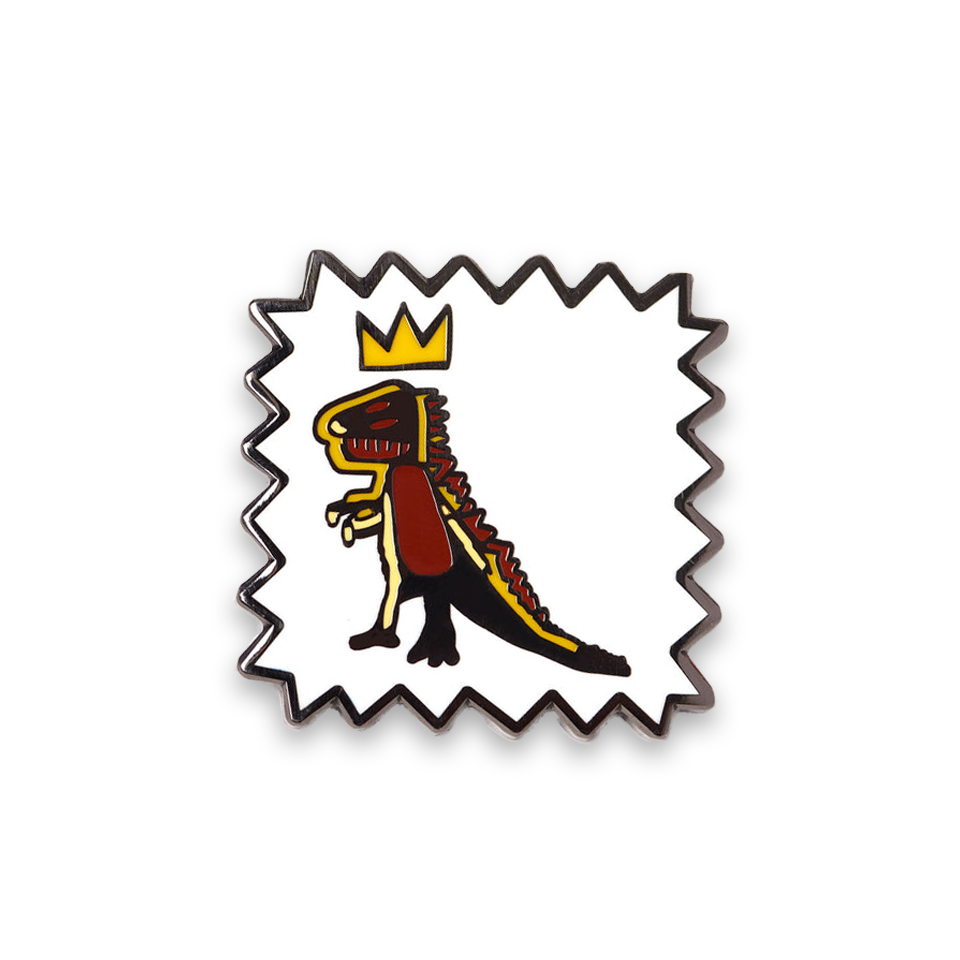 Basquiat Pin Dinosaur