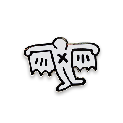 PINTRILL Keith Haring Pin Bat Demon