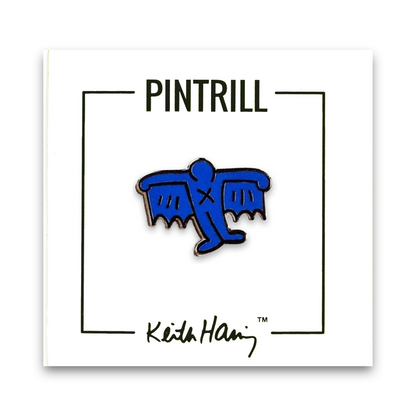 PINTRILL Keith Haring #1 Batman Blue