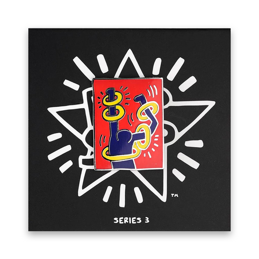 PINTRILL Keith Haring Pin Circles Man