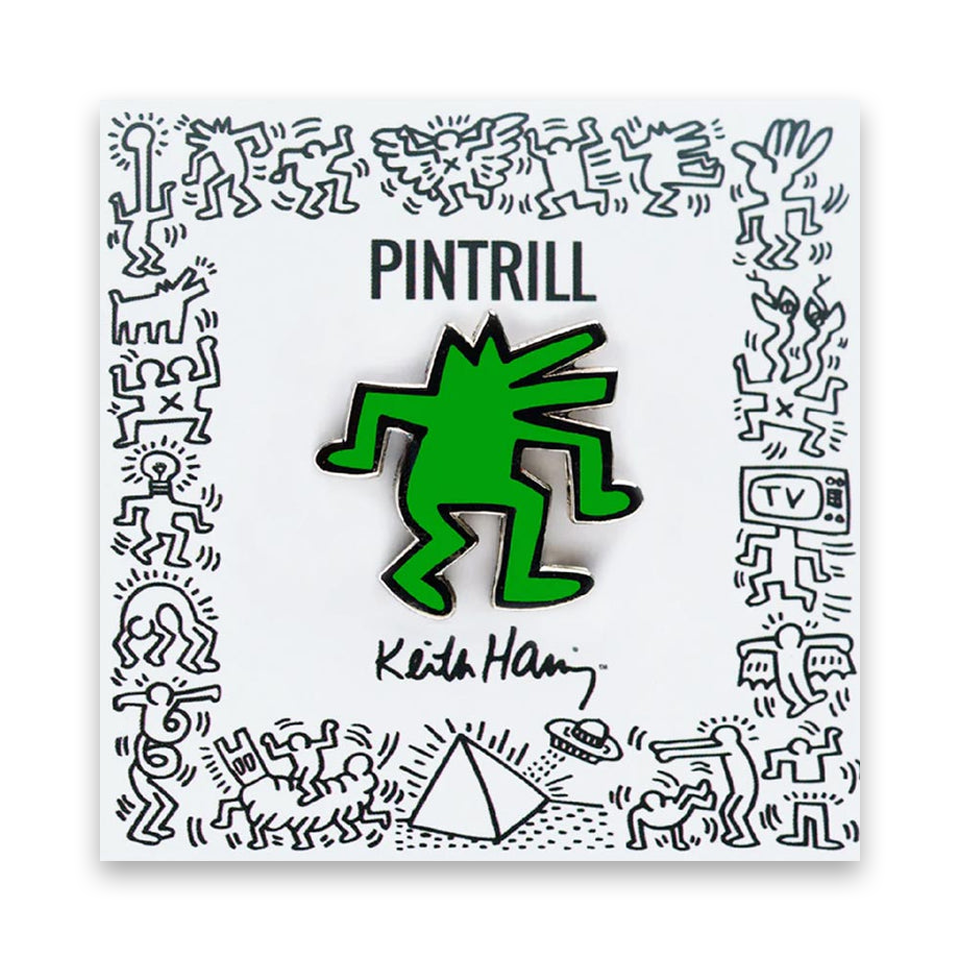 PINTRILL Keith Haring Pin Dancing Dog