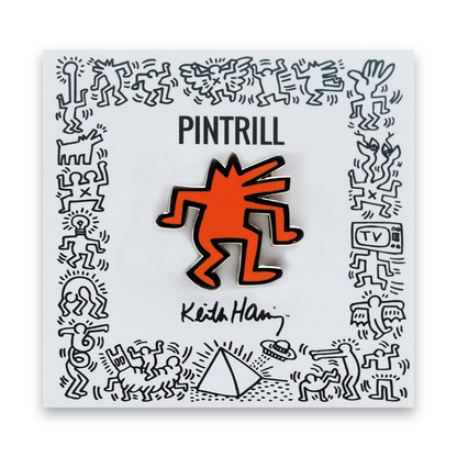 PINTRILL Keith Haring Pin Dancing Dog
