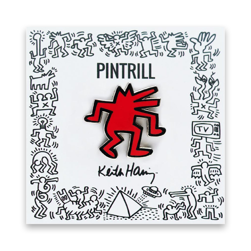 PINTRILL Keith Haring Pin Dancing Dog