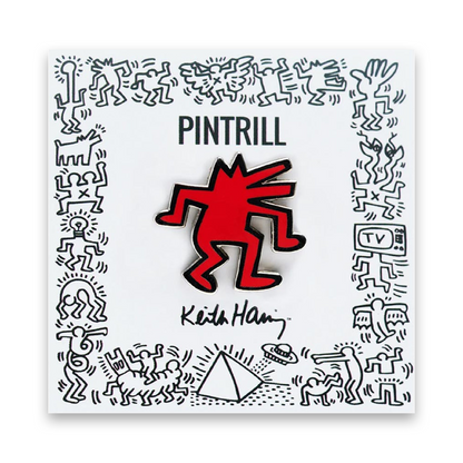 PINTRILL Keith Haring Pin Dancing Dog