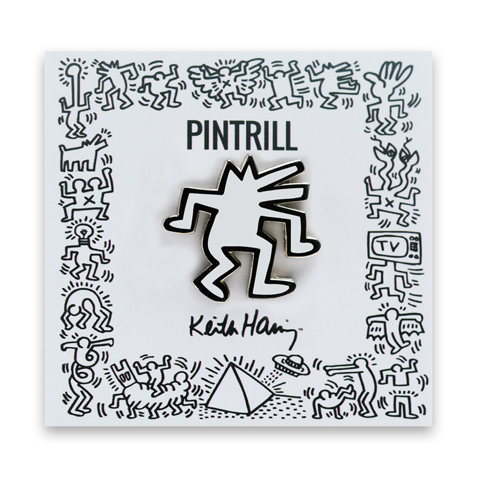 PINTRILL Keith Haring Pin Dancing Dog