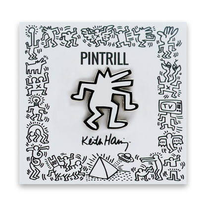 PINTRILL Keith Haring Pin Dancing Dog