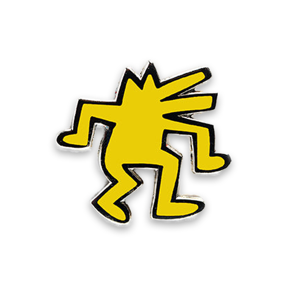 PINTRILL Keith Haring Pin Dancing Dog
