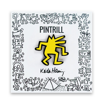 PINTRILL Keith Haring Pin Dancing Dog