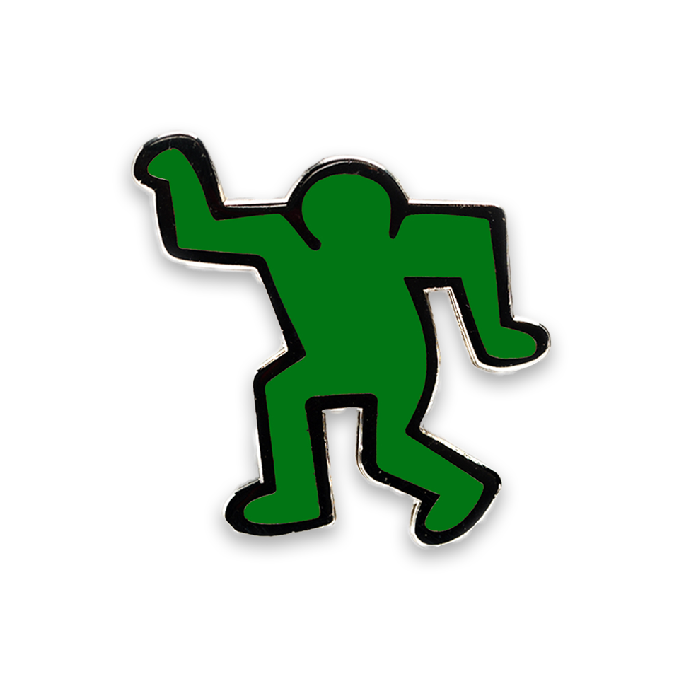 PINTRILL Keith Haring Pin Dancing Man