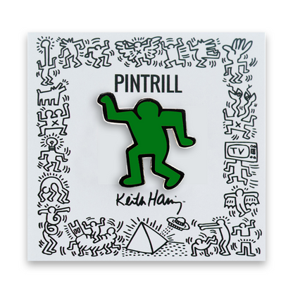 PINTRILL Keith Haring Pin Dancing Man