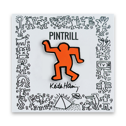 PINTRILL Keith Haring Pin Dancing Man