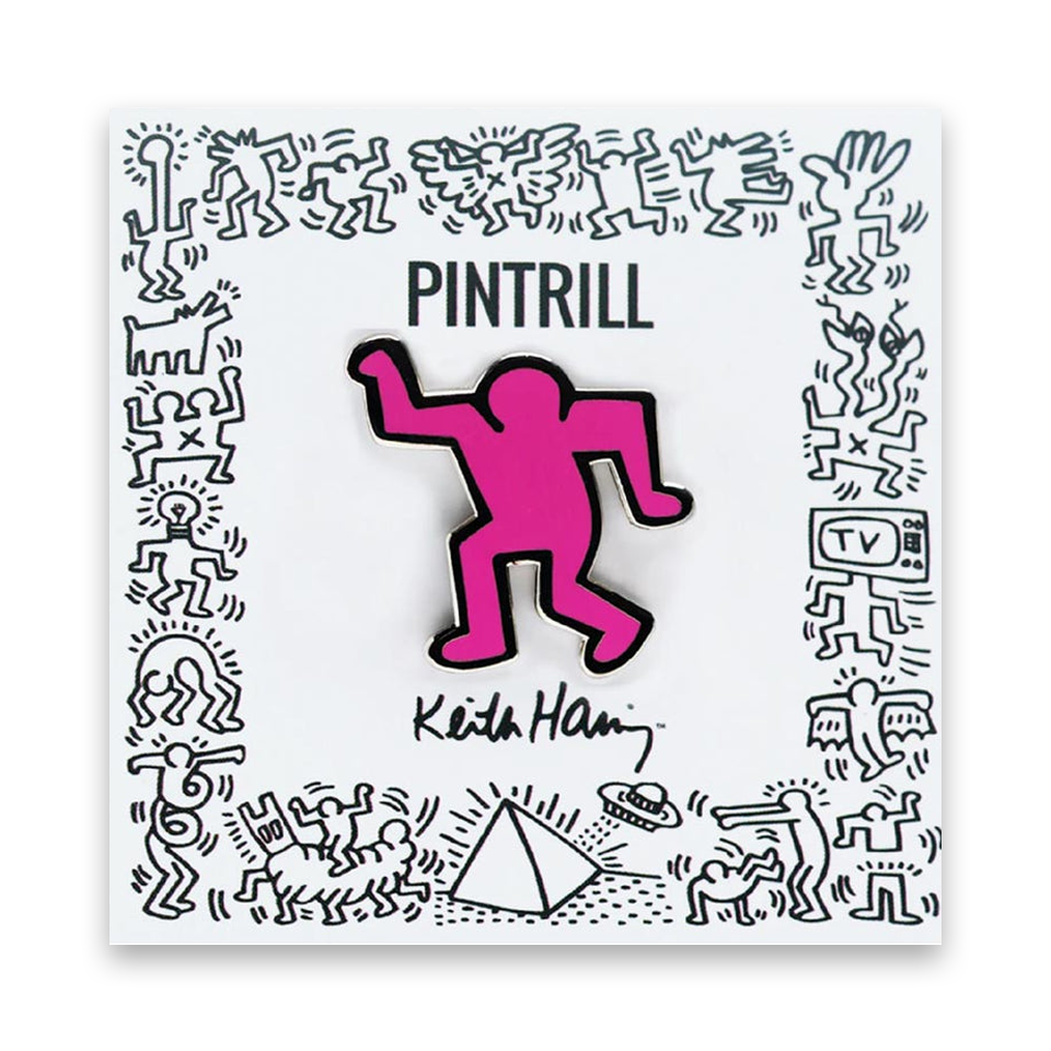 PINTRILL Keith Haring Pin Dancing Man