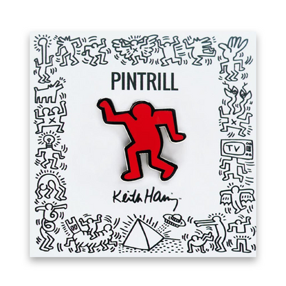 PINTRILL Keith Haring Pin Dancing Man