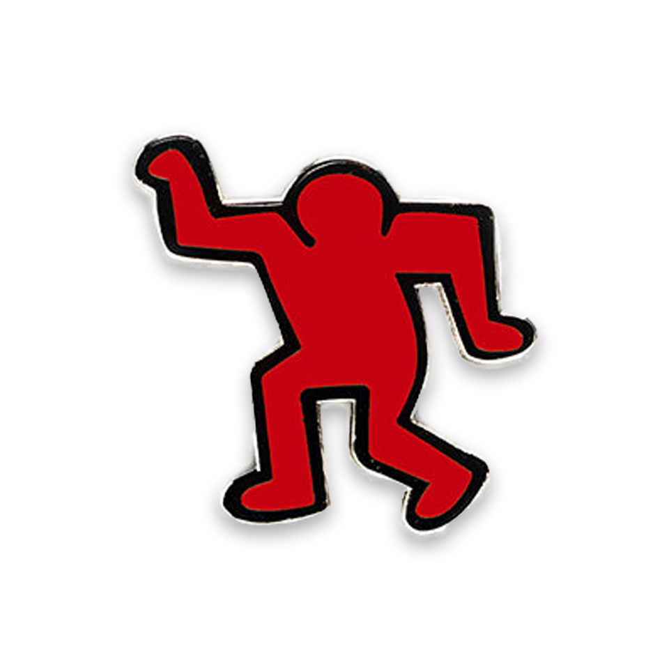 PINTRILL Keith Haring Pin Dancing Man