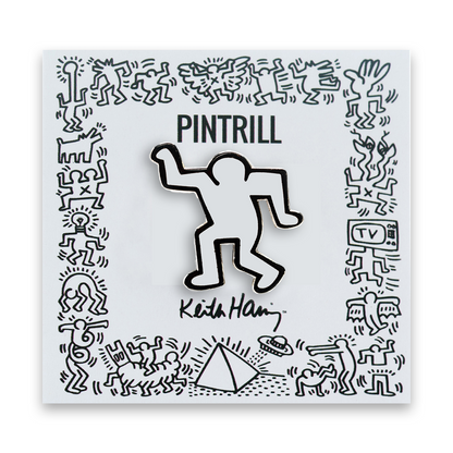 PINTRILL Keith Haring Pin Dancing Man