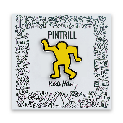 PINTRILL Keith Haring Pin Dancing Man