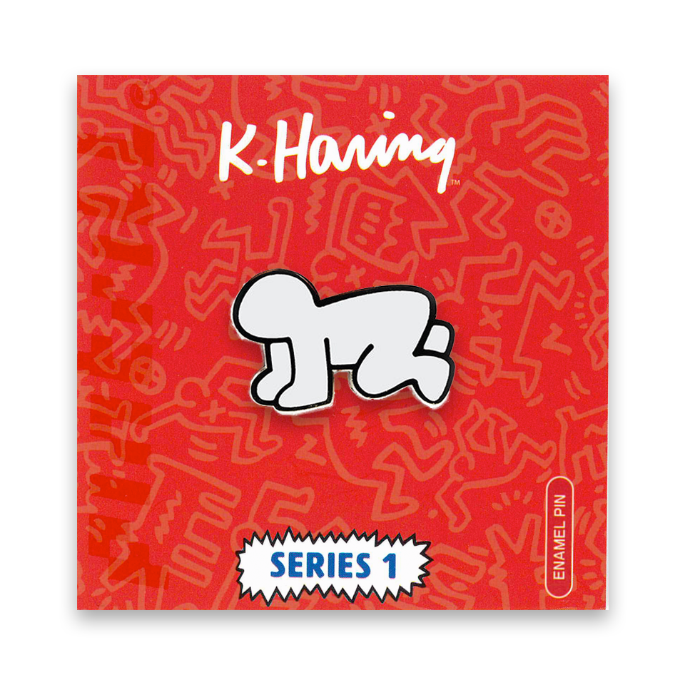 PINTRILL Keith Haring キース・ヘリング ピンバッジ Radiant Baby PINTRILL Keith Haring キース・ヘリング ピンバッジ Radiant Baby