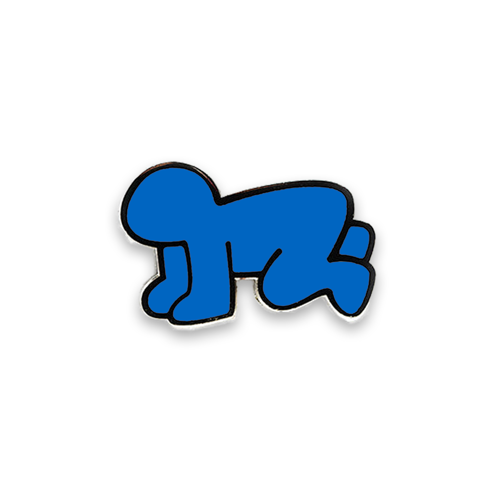 PINTRILL Keith Haring Pin Radiant Baby