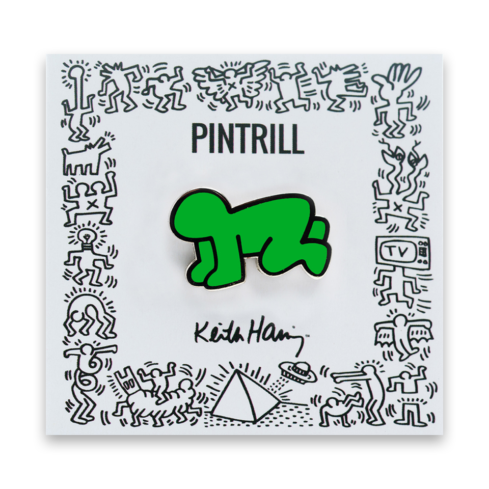 PINTRILL Keith Haring Pin Radiant Baby
