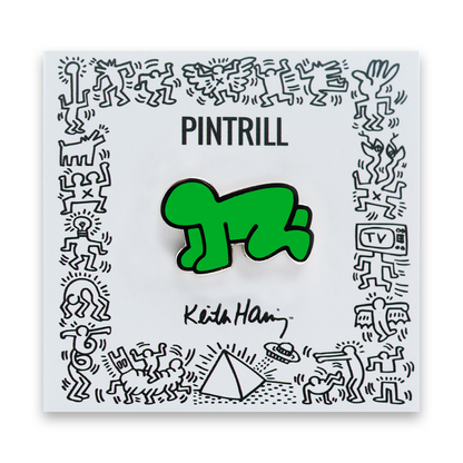 PINTRILL Keith Haring Pin Radiant Baby