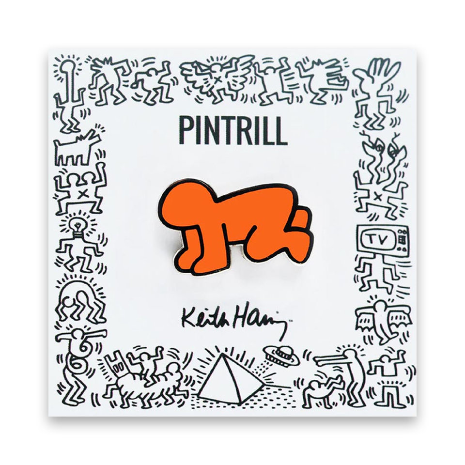 PINTRILL Keith Haring Pin Radiant Baby